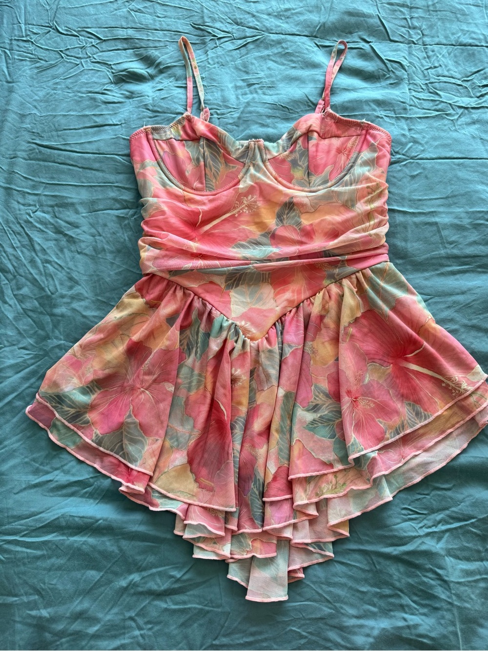 SHEIN Pink Lined Garment with Tag Detail